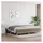 vidaXL Boxspringbett 200 x 200 cm Taupe