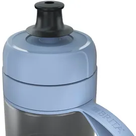 Brita Active blau 2-Scheiben-Filterflasche - Silber