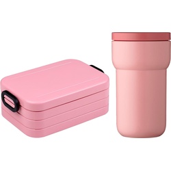 Mepal Lunchset Kaffee Ellipse + TAB, Lunchbox, Pink