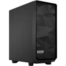 Fractal Design Meshify 2 Compact Black ATX High-Airflow Mid Tower Computer Gehäuse, schwarz