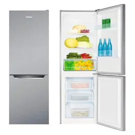 Amica KGCL 386 160 E Kühl-Gefrierkombination (277 l, 1590 mm hoch, Edelstahl)