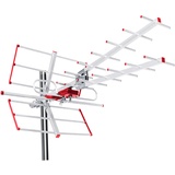 Maclean Brackets Maclean MCTV-855A Außenantenne TV Antenne Dachantenne DVB-T DVB-T2 Full HD max 100dBμV UHF/VHF LTE Filter (Aktive)