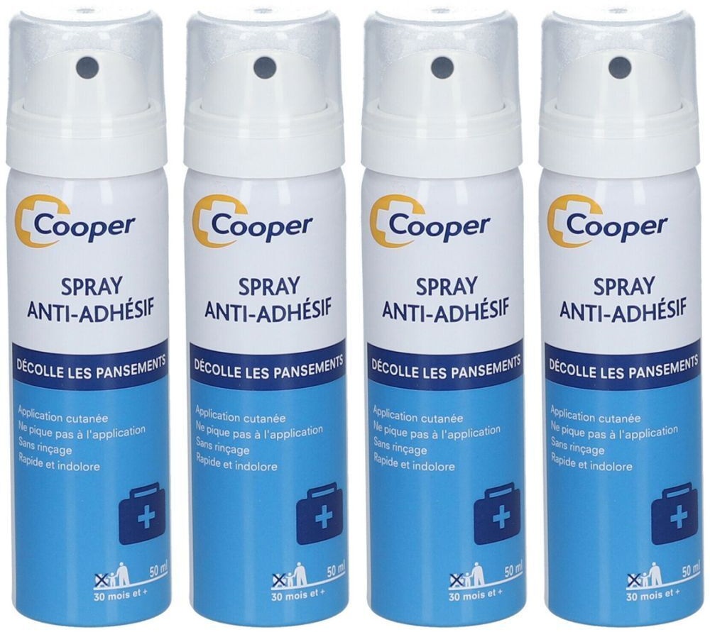 Cooper Spray Anti-Adhésif 4x50 ml spray