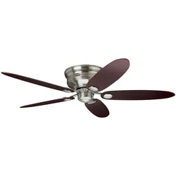 Hunter Low Profile III 132cm oder 112cm Gebürstetes Nickel
