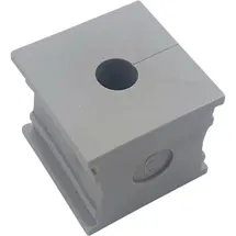 TRU Components ELT 6 Kabeldurchführung geschlitzt Klemm-Ø (max.) 7mm Elastomer Grau