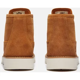 Timberland Mens Mid Lace UP Chukka Boot rust suede 9