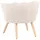 Beliani Kindersessel HALBY 0 x 0 cm Holz Hellbeige