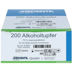 ALKOHOLTUPFER 70% Isopropyl Alkohol 200 St