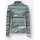 CREATION L Stehkragenshirt in jade-graphit-bedruckt | Gr.: 42,