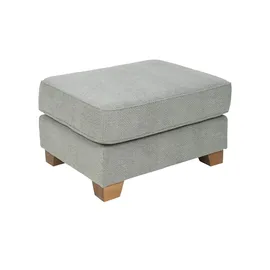 Soho Hocker Franka 75 x 42 x 62 cm Grau