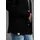 KangaROOS Hemdjacke KANGAROOS, Damen, Gr. 36/38, blau (schwarz), Web, Obermaterial: 70% Viskose, 25% Polyester, 5% Elasthan, figurumspielend hüftbedeckend, abgesteppt, Jacken, Overshirt mit Knopfleiste