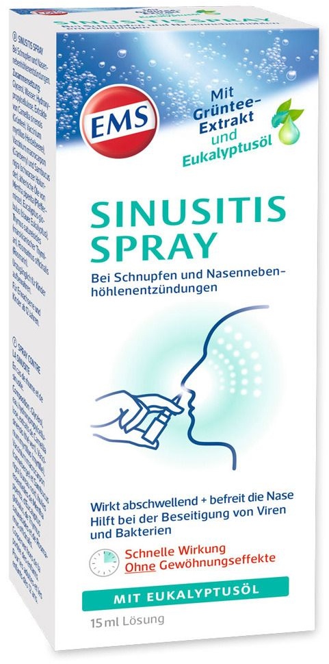 Emser® Sinusitis Spray mit Eukalyptusöl 15 ml 15 ml Spray