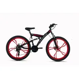 WYLD Topspin 26 Zoll RH 46 cm schwarz/rot