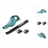 Makita Makita, DUB 361 M 2x 18 V / 36 V Akku Laubbläser, Gebläse / 2x Makita BL 1840 B 4 Ah / 4000 mAh Akku