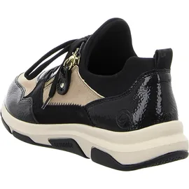 remonte Sneaker Damen Schwarz/Beige 41