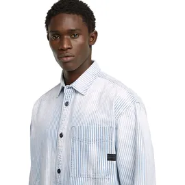 G-Star Oversized 1-Pocket Overshirt Blau L