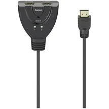 Hama 4K HDMITM-Umschalter 2x1, 2x HDMITM-Buchse - 1x HDMITM-Stecker