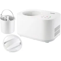 Unold 48820 Eismaschine Snow für ca. 1 Liter Eiscreme Vollautomatischer, selbstkühlender Kompressor