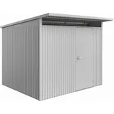 Biohort AvantGarde A6 2,6 x 2,2 m silber-metallic Einzeltür