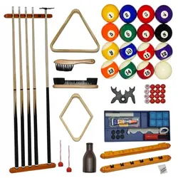 Dazikemo Billard Zubehör Set ALL IN ONE Komplett Set