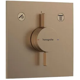 Hansgrohe DuoTurn E Mischer Unterputz, 2 Verbraucher, brushed bronze