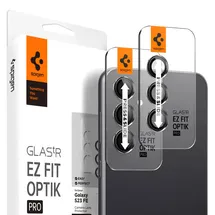 SPIGEN Glas.tR EZ Fit Optik Pro Black 2 Pack - Schwarz