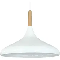 Bamyum Champion 2-flg. 35 cm rund Holz weiß