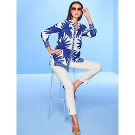 Heine HEINE, Damen, Gr. 42, Normalgrößen, weiß, 56% Baumwolle, 19% Polyester, 14% Lyocell, 10% Viskose, 1% Elasthan, unifarben, 7/8-Länge, Jeans