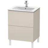 Duravit Waschtischunterschrank 2 Auszüge 62 x 70,4 x 48,1 cm Beige Matt