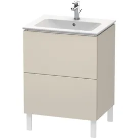 Duravit Waschtischunterschrank 2 Auszüge 62 x 70,4 x 48,1 cm Beige Matt