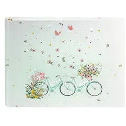 TURNOWSKY Gästebuch Hochzeit Floral Tandem 47 042 29x23cm