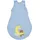 Sterntaler Babyschlafsack 50/56 cm Bär Bo, Schlafsack für Babys, Applikation am Fußteil, Singlejersey-Futter, Wattierung, Zwei-Wege-Reißverschluss, Mesheinsatz, 63×47×2 cm, eisblau, 1,50 TOG, Größe 56