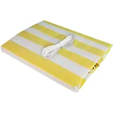 WINDHAGER Balkonverkleidung 0,9 x 500 cm Gelb-Weiß Polyethylen