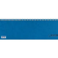 Glocken Querkalender 1 Woche/2 Seiten blau Kalendarium 2026