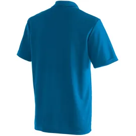 Maier Sports Ulrich Kurzarm-poloshirt - Imperial Blue - L