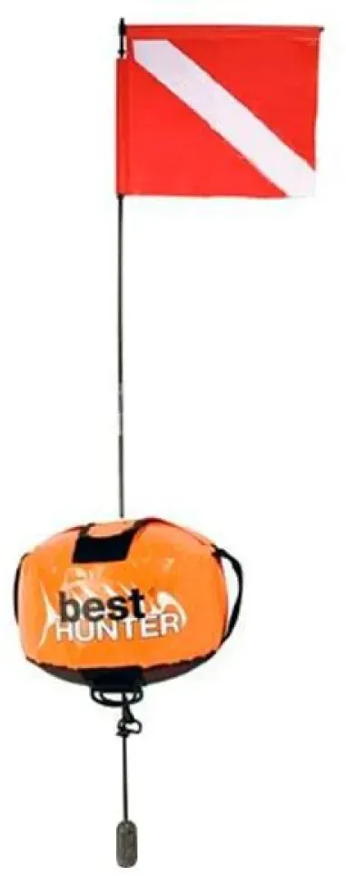 Best Hunter Monster Double Bladder Signalboje - Orange - One Size