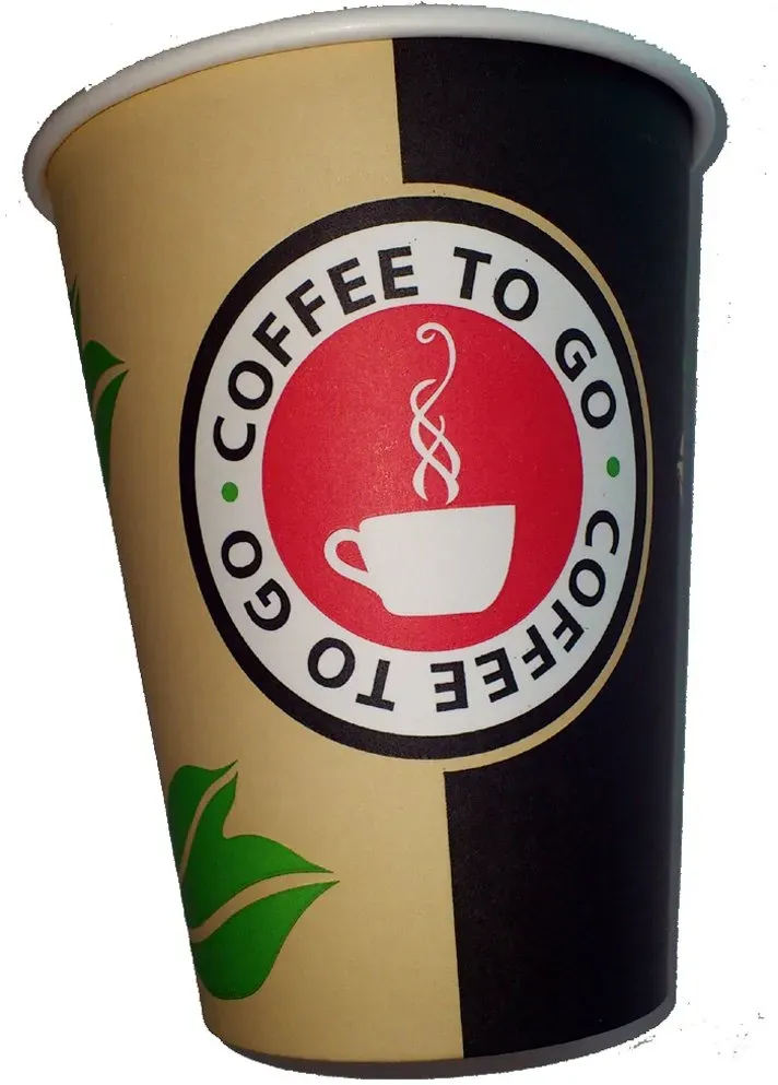 Coffee-to-go Kaffeebecher Pappbecher 400 ml 16oz 100 Stück