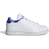 adidas Advantage Lifestyle Court Lace Sneaker Kinder - weiß/blau 33.5