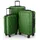 suitline Koffer-Set 3-tlg. grün