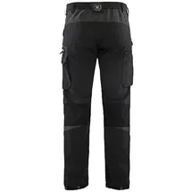 Blåkläder Blakläder Service Bundhose, schwarz / dunkelgrau, Konfektionsgröße 52