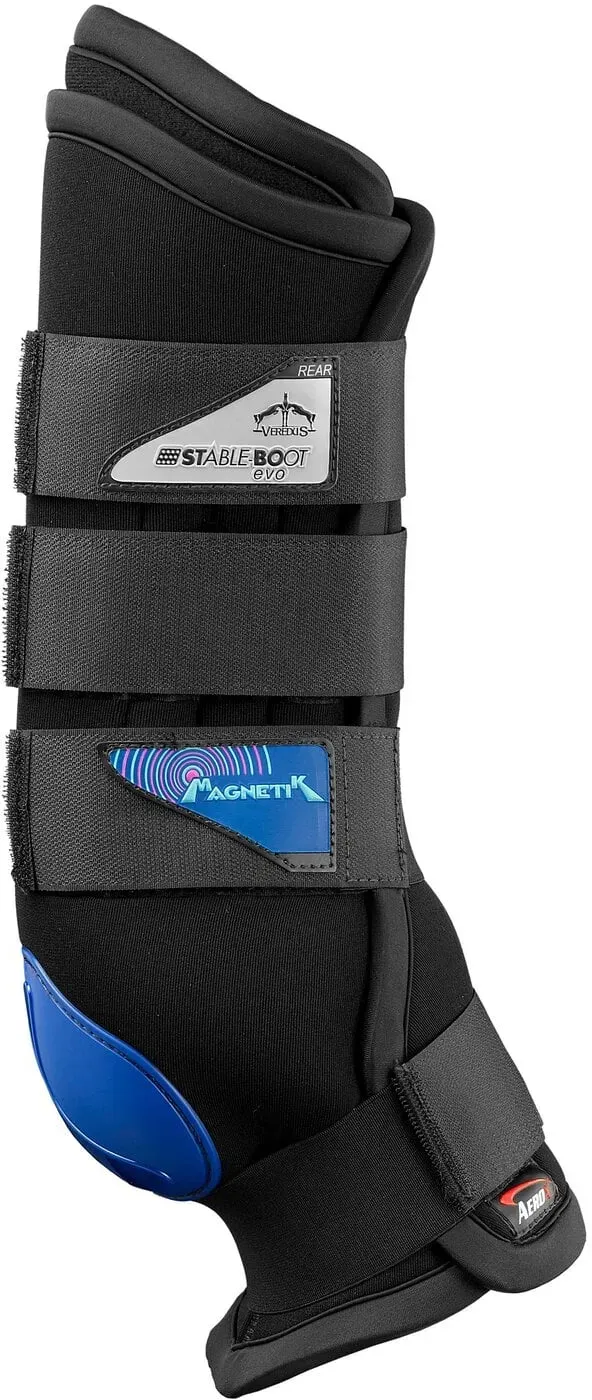 VEREDUS Stallgamaschen Magnetik, für die Hinterbeine black L