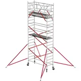 Altrex RS Tower 51 Plus Aluminium 0,90m breiter Rahmen mit Fiber-Deck Plattform 7,20m AH 0,90x3,05m