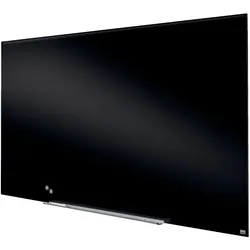 Nobo Whiteboard Glas 85"106x188cm schwarz, magnetisch aus gehärtem
