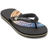 QUIKSILVER Jungen Molokai Art Ii Youth. Sandale, Black White Black, 31 EU
