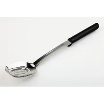 APS Servierlöffel geschlitzt, Schöpfer, Löffel mit Schlitz, Edelstahl Löffel, Materialdicke 2,5 mm, ergonomischer, rutschfester Griff