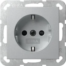 Gira Schuko-Steckdose Alu