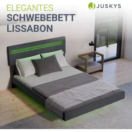 Juskys Lissabon 140 x 200 cm Dunkelgrau