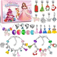 luxuskollektion Prinzessinnen Adventskalender Schmuck DIY Armband Mädchen 2024 Weihnachtskalender