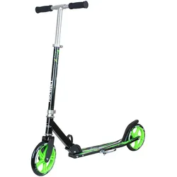 Hudora 14929/02 Scooter Hornet 205,grün,neuer Faltmechanismus EINHEITSGRÖSSE