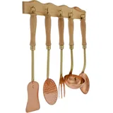ich-zapfe Küchenset, Kochbesteck set - Mit Holzhalter